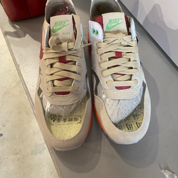 Nike x CLOT x Sacai LDWaffle Orange Blaze Sneakers - Picture 2 of 9